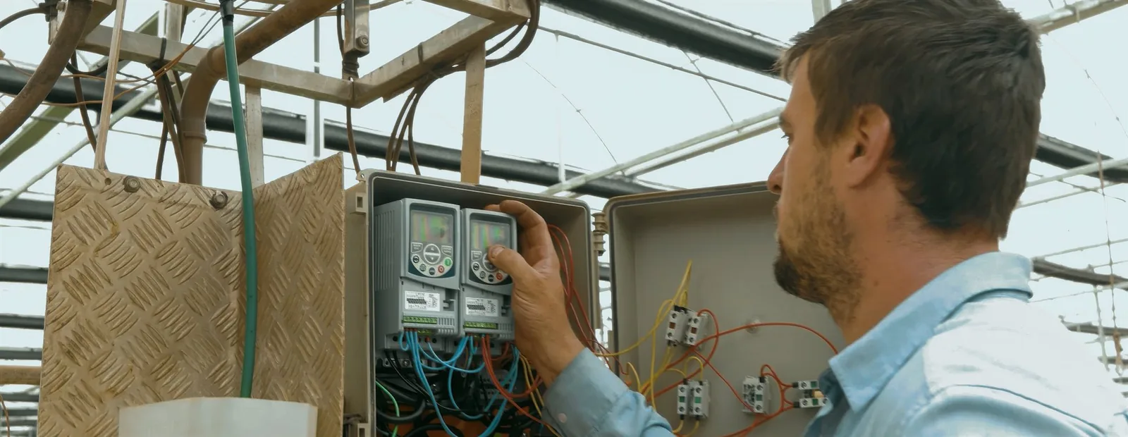 Cinematic frame from Fazenda Alpes institutional film by ORB Audiovisual